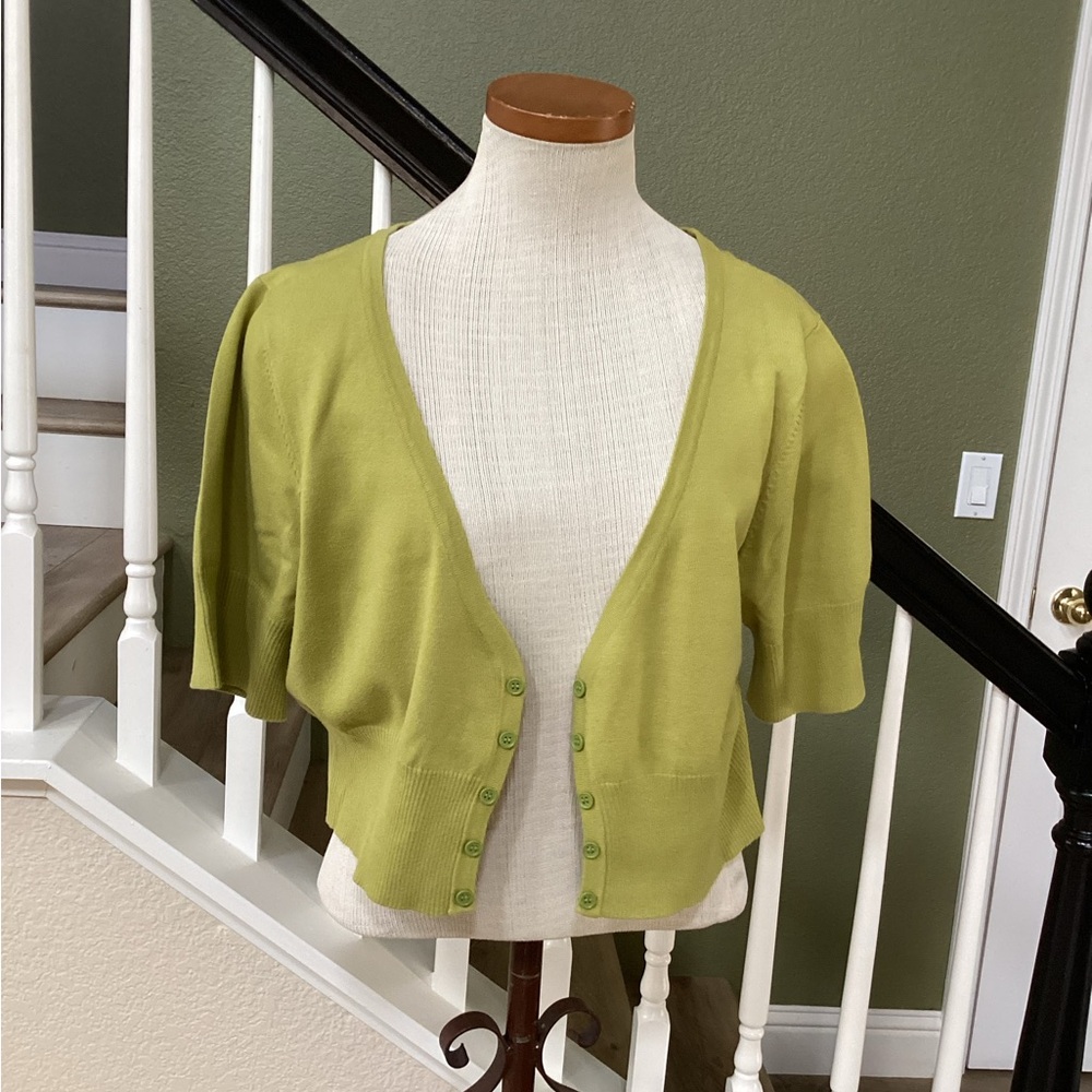 Torrid Green Women's Cardigan Sweater (2)